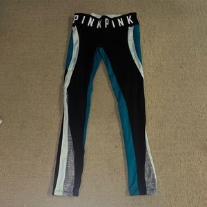 pink victoria’s secret leggings